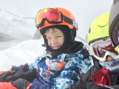 August Ryding is wearing his skiing clothes.